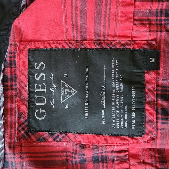 Vintage Guess plaid buttonup shirt - Picture 10 of 11